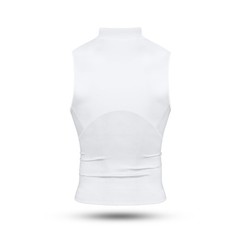 Men’s Turtleneck Compression Tank Top, Sleeveless, Modal Fabric – Workout Gear
