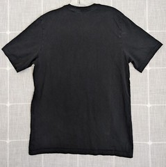 The Nike Tee Shirt Mens Medium Black We Run Things Embroidered Logo Check Swoosh