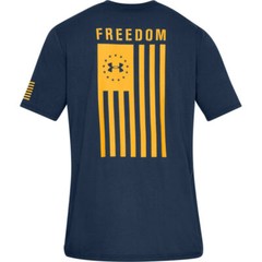 Under Armour Men’s Athletic UA Freedom Flag T-Shirt Short Sleeve Tee 1333350