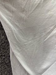 Supreme Pre-Shrunk Molotov Kid Short Sleeve Graphic T Shirt White Mens Size M