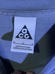 Men’s 2018 Nike ACG Variable Tee Tshirt With Snap Sleeves Size M Excellent