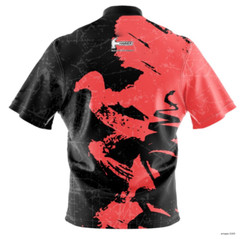 Hammer Orange And Black Quick Jip Bowling Jersey