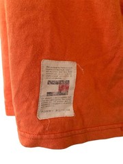 Vintage Y2k Tommy Hilfiger Tommy Lifeguard Beach 90s Summer Orange T Shirt