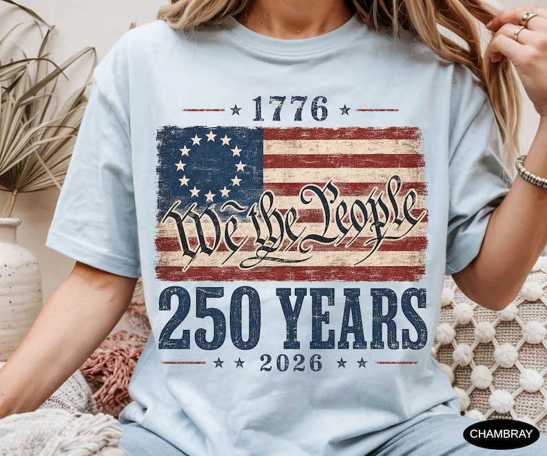 Comfort Colors USA Shirt America 250th Anniversary Gift 250 Years 4th of July