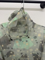 Lightweight Camo Print Windbreaker Jacket with Hood & Mesh Lining
