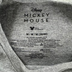 Disney Mickey Mouse T-Shirt Mens M Gray Graphic Retro Short Sleeve Disneycore