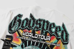 26SS Godspeed Mocking the Statue of Liberty printing Tee Mens Cotton T-shirt