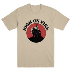 Collection HIGH ON FIRE Musk Ox Rider Tee Shirt Sand All Size KK207