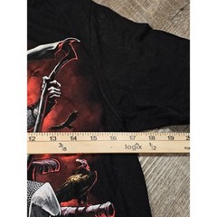 7.62 Design Mens Grim Reaper Weapon Throne Graphic T-Shirt Black Small