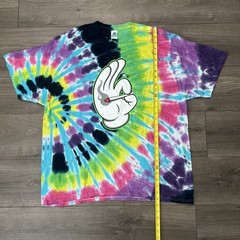 Colortone Tie Dye T Shirt Mens 2XL Multicolor Doobie Joint Graphic