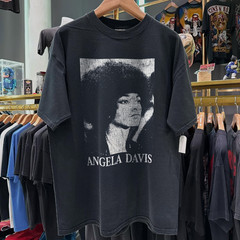 1998 Angela Davis Classic T-Shirt Black XL