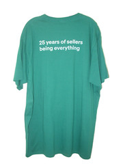 NEW Ebay T-Shirt Size 2X Teal Blue 100% Cotton 25 Year Anniversary Swag XXL NEW