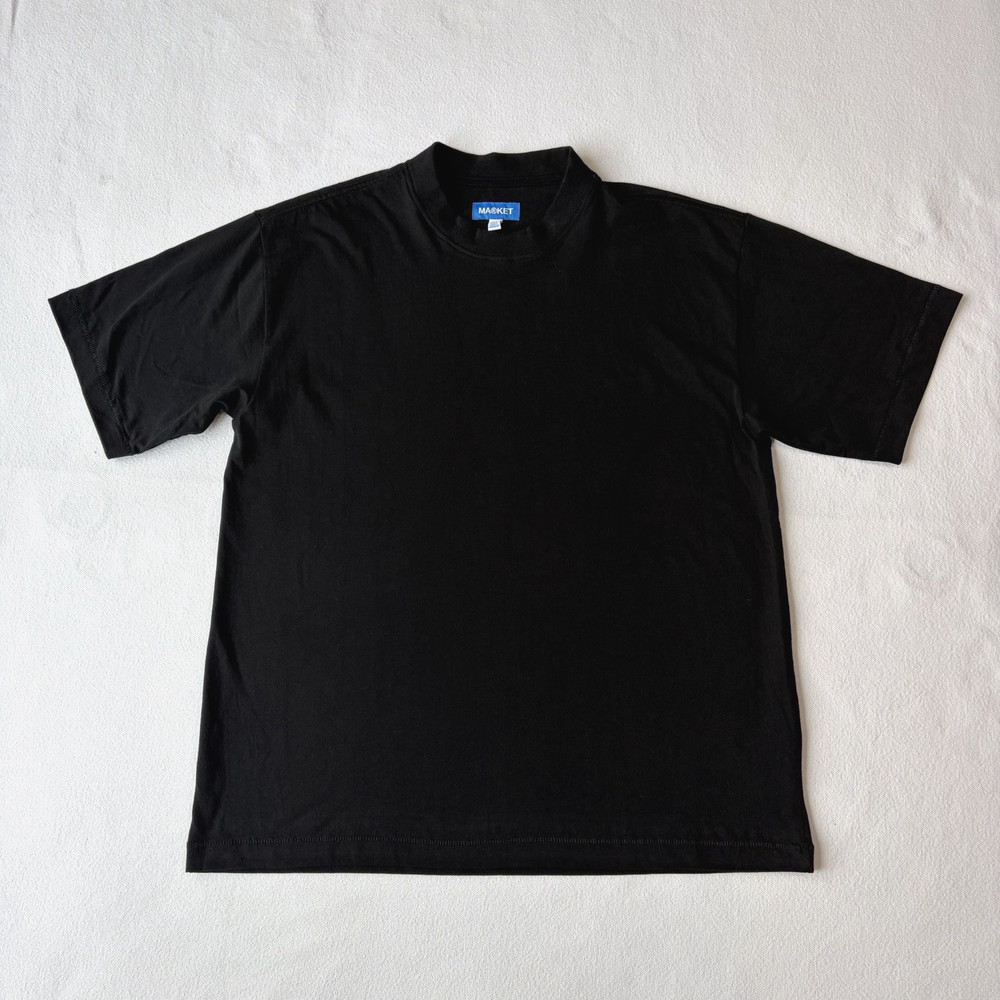 Chinatown Market T-Shirt Black Blank Tee Men’s M Single Stitch Cotton