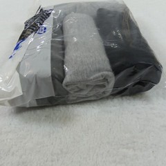 Gildan Shirts Mens Large Grey Black Crew Short Sleeve Cotton Blend 4 Pack
