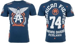 AMERICAN FIGHTER Mens T-shirt Take Flight Navy L-2XL NWT
