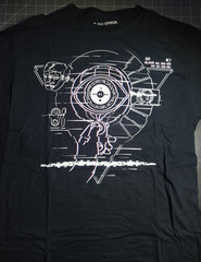 Loot Crate Tees 2019 Black Mirror The Entire History Of You Men’s Medium T-Shirt