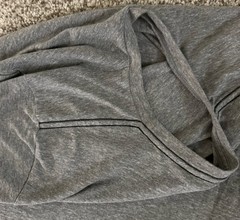 Goodlife Scallop Hem T-Shirt Mens Medium Gray Tri-blend Made in USA XL Comfort