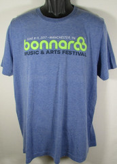 2017 Bonnaroo Music & Arts Festival T-Shirt Concert / Festival Size XL