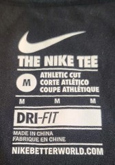 Nike Dri-fit Athletic Cut Kobe Bryant Caution: Black Mamba Snake Black Men Tee M