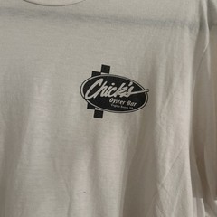 Chick’s Oyster Bar Virginia Beach VA White Men’s XL “Getting Freaky in the Tiki”