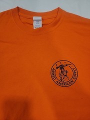 Armed American Supply Orange Hi Vis 2 XL ..T Shirt. Hunting.Military Fun