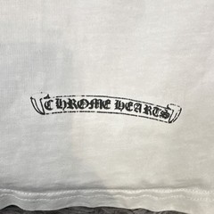 Chrome Hearts Horseshoe Graphic Long Sleeve Crew Neck T-Shirt White Men’s L