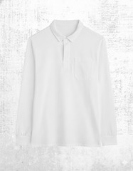 Men’s Seasalt Cotton Collared Button Up Rugby T-shirt Top Cotton Pockets White (