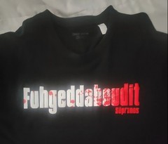 Fuhgeddaboudit Sopranos T-shirt Men’s 5XLT