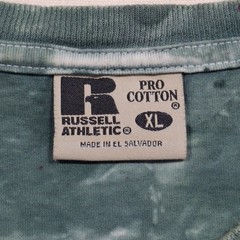 Vintage Y2K Russell Athletic Pro Cotton Tie-Dye Men’s XL Short-Sleeve T-Shirt