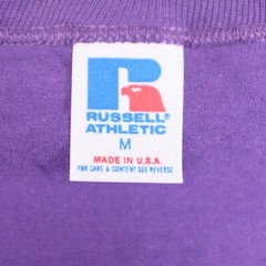 Vintage Russell Athletic Adult M Purple Basic T-Shirt – Lot of 6