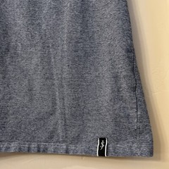 Scott James Men’s Blue Stretch V Neck Shirt W/Button Pocket & Contrasting Trim