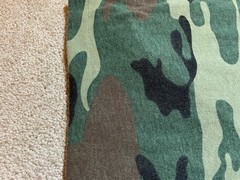 Vintage Woodland Camo XL T Shirt Mens 90s Single Stitch Army Made In USA
