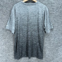 BCG T-Shirt Men 2XL Gray Ombre Short Sleeve Crew Neck Running Pullover Regular