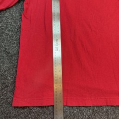 Hollister California 1990 Los Angeles Red Crew Neck Long Sleeve T-Shirt Size M