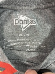 Doritos Long Sleeve Graphic T Shirt Mens Large Logo Front Back Slogan Tee