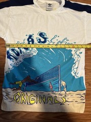 Adidas Originals Beach Sports Art Tee SZ: Large IN4777