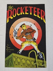 Vintage 1982 Rocketeer Men’s L T-Shirt Stedman USA Pacific Comics Single Stitch