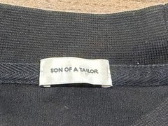 Son of a Tailor Men’s Black Short-Sleeve 100% Supima Cotton T-Shirt – Medium