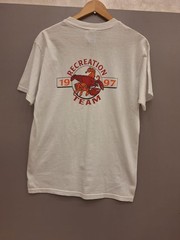 Vintage 1997 Best Western Blue Water Ocean T-Shirt Hanes Heavyweight 50/50 USA M