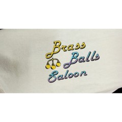 Vintage 1992 Brass Balls Saloon Ocean City MD T Shirt Mens XL Single Stitch