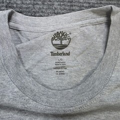 Timberland 100% Cotton Graphic T-Shirt Men’s Size L Gray Rugged and Durable NWT
