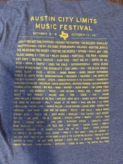 Austin City Limits ACL Festival Fest 2017 Howler Bros. T-Shirt M Pre-owned