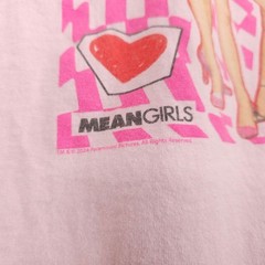 Mean Girls T Shirt Mens Size Small Pink The Plastics You Cant Sit With Us