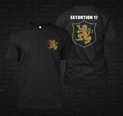 NEW Navy SEALS EXTORTION 17 Gold Squadron – custom front and back t-shirt tee