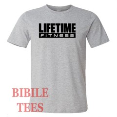 Lifetime Fitness Gym Men’s Grey Size S to 5XL