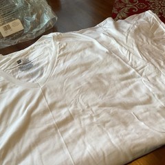 6 Hanes Men’s Short Sleeve V-Neck Cotton Tagless T-Shirts, 2XL, Comfort Soft