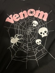 Roku Studio Men’s Graphic Shirt Sz 3XL Venom Sewn Spiderweb Streetwear