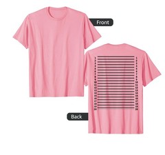 Hair Length Check Hair Growth Track Your Long Hair Backprint T-Shirt