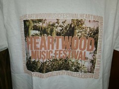 2019 Heartwood Music Festival Gainesville Florida Adult Medium White TShirt