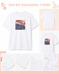 BTS DALMAJUNG Goods – S/S T-Shirt (White) M size